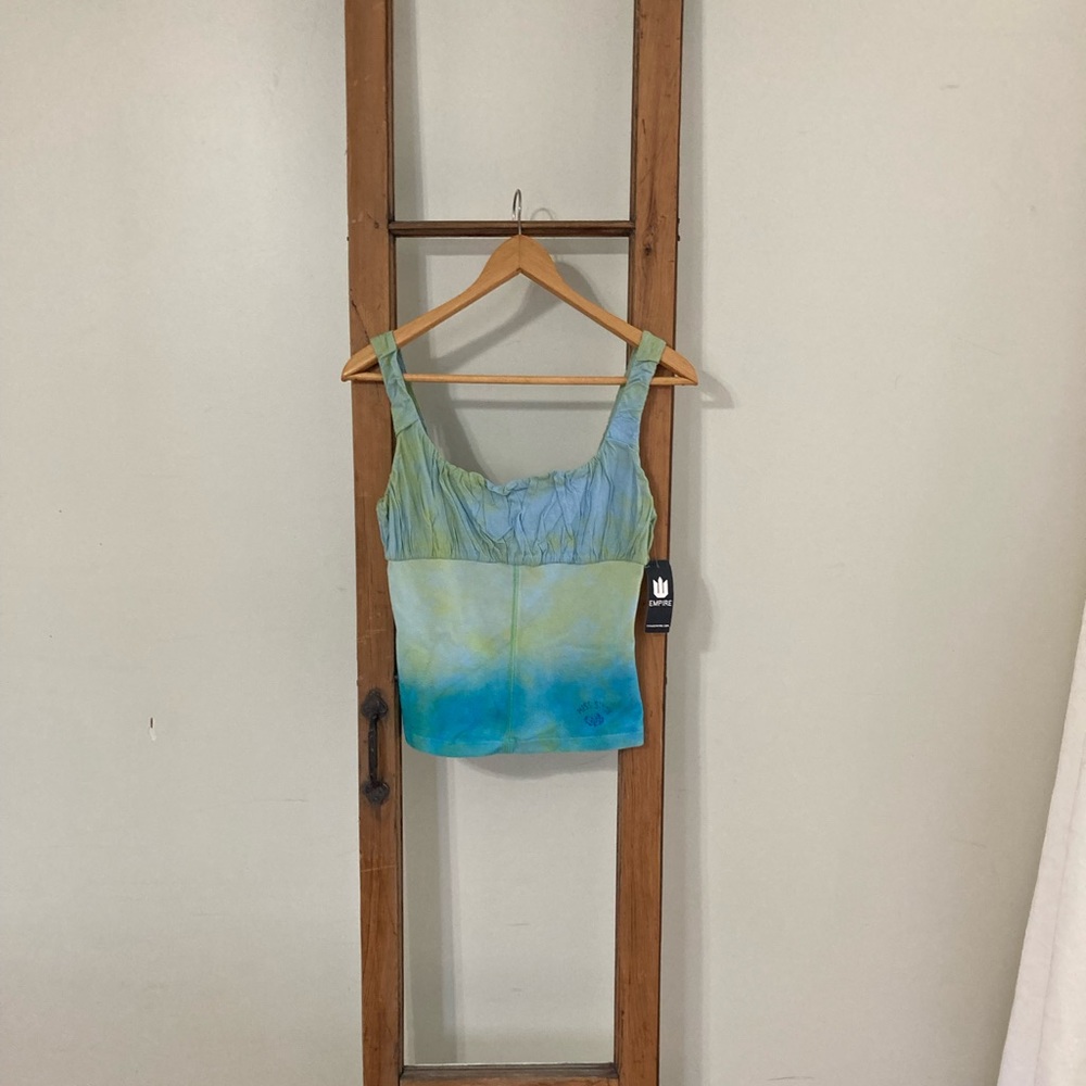 NWOT Y2k Miss Sixty Tie Dye Tank Top